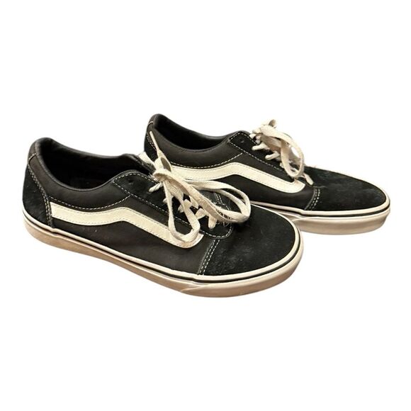 Vans Old Skool Black and White Low top sneakers size 8.5 womens - Picture 4 of 8